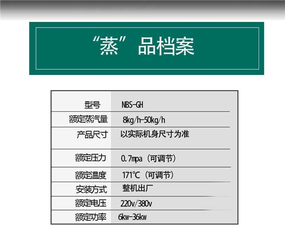 小型電加熱蒸汽發生器鍋爐