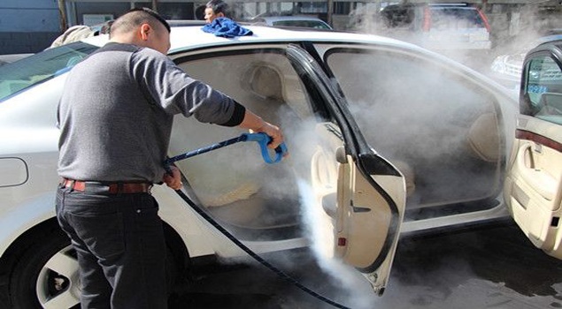 清潔蒸汽發生器洗車