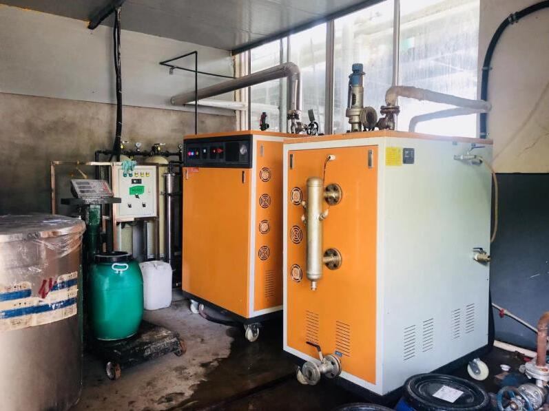 電加熱蒸汽發生器正在運行