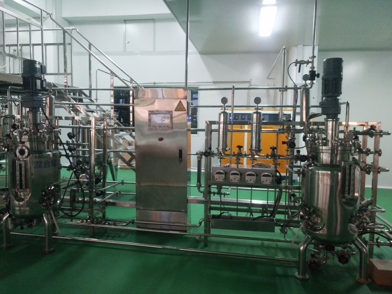 山西管道清洗低氮燃氣蒸汽發生器管道清洗現場