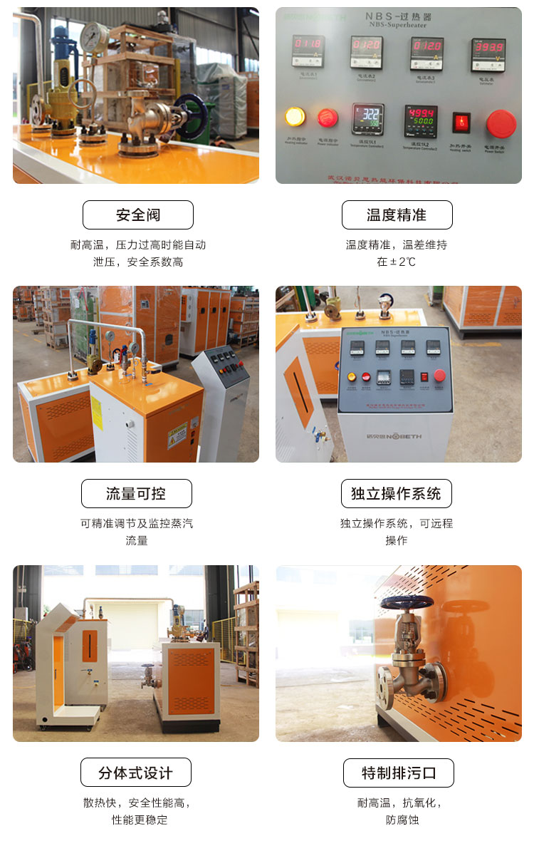 實驗研究高溫過熱蒸汽發生器產品細節