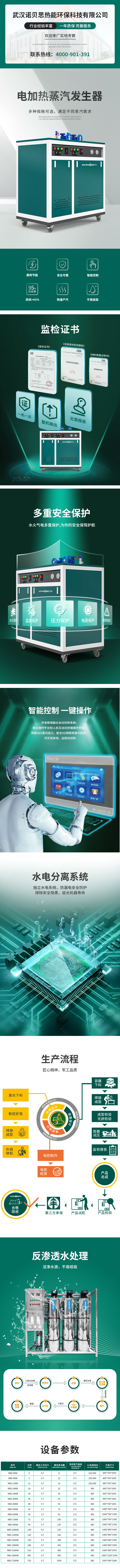 AH款電加熱蒸汽發生器