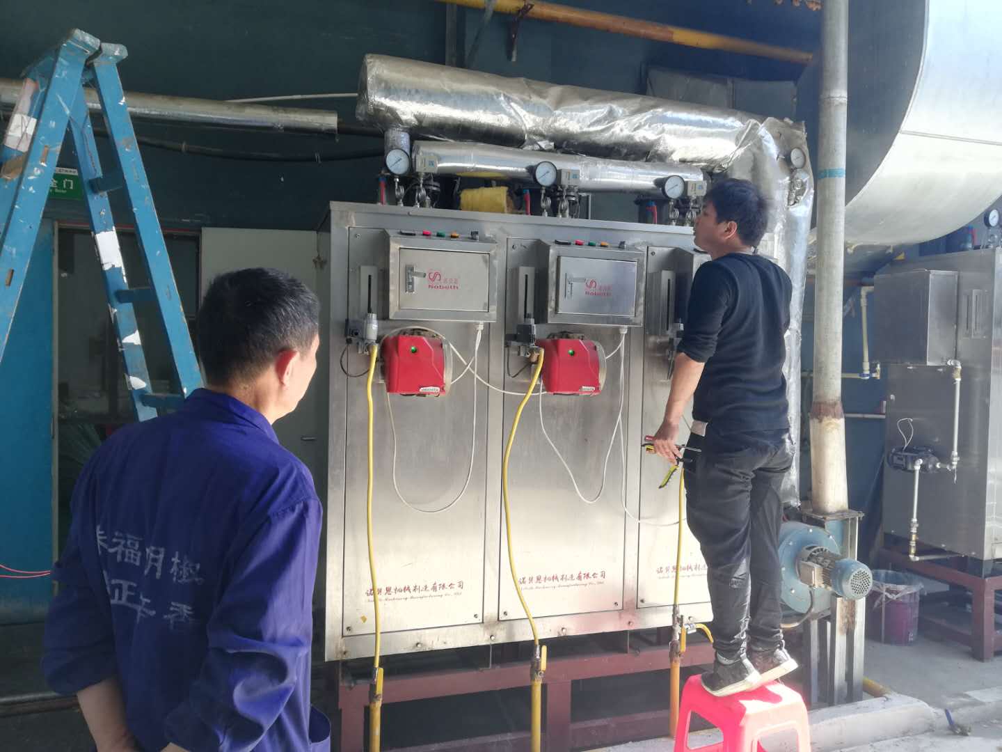 蒸汽發生器配套夾層鍋蒸煮鹵制食品案例