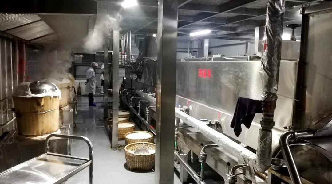 諾貝思燃氣蒸汽發生器用于釀制黃酒案例