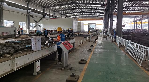 預制場使用福建預制件養護蒸汽發生器快速脫模方案